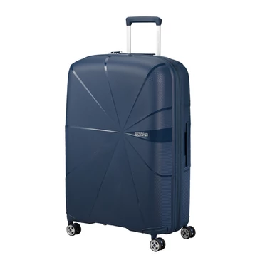 American Tourister Starvibe Spinner Bővíthető Bőrönd 77cm Navy 3 év garancia