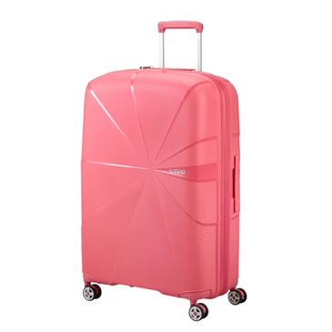 American Tourister Starvibe Spinner Bővíthető Bőrönd 77cm Coral 3 év garancia