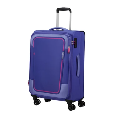American Tourister Pulsonic Spinner Bőrönd 68cm SoftLilac