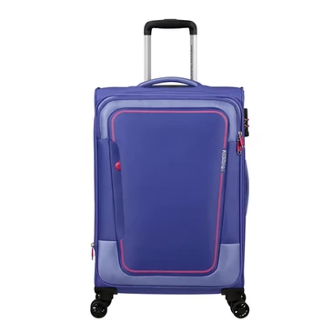 American Tourister Pulsonic Spinner Bőrönd 68cm SoftLilac