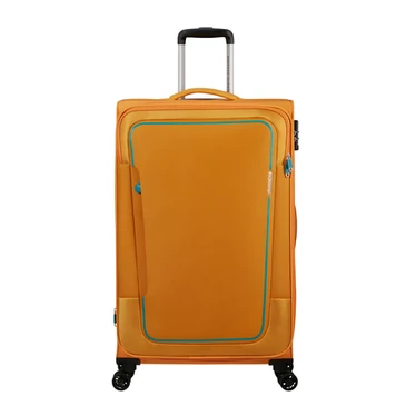 American Tourister Pulsonic Spinner Bőrönd 81cm SunsetYellow