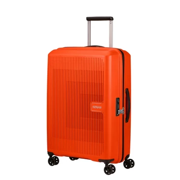 American Tourister Aerostep Spinner Bővíthető Bőrönd 67cm Narancs 3 év garancia