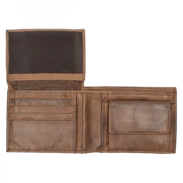 Valódi bőr férfi pénztárca díszdobozban