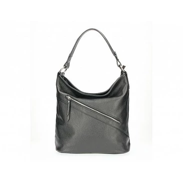 Valódi bőr női táska Fekete színben S7181 Black