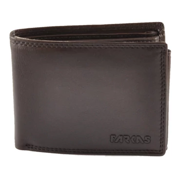 Férfi bőr pénztárca barna színben RFID védelemmel 28 Brown