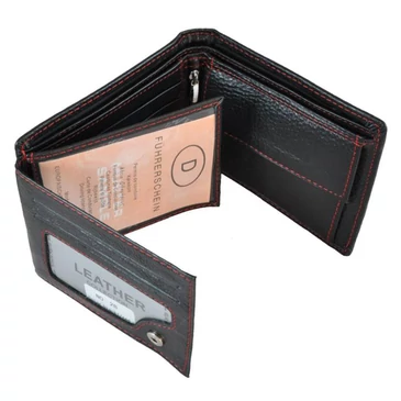 Always Wild férfi bőr pénztárca fekete színben 2F Black