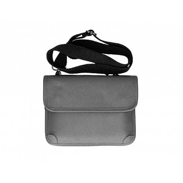 Valódi bőr női válltáska sötétszürke színben TR208 DarkGrey