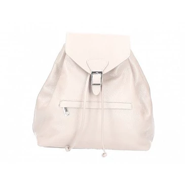 Valódi bőr női hátizsák bézs színben S7223 Beige