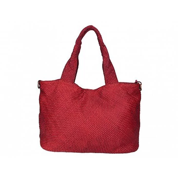 Valódi bőr női válltáska piros színben S7216 Red