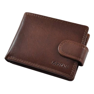 Férfi bőr pénztárca barna színben RFID védelemmel 38654 Brown