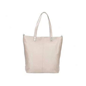 Valódi bőr női táska taupe színben S7190 Taupe