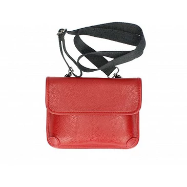 Valódi bőr női válltáska piros színben TR208 Red