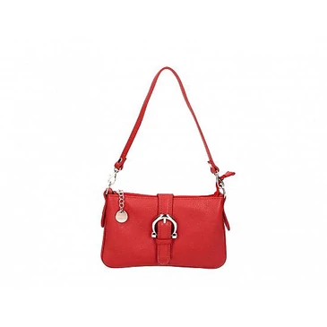 Valódi bőr női válltáska piros színben TR235 Red