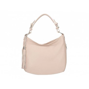 Valódi bőr női táska púder színben S7164 PowderPink