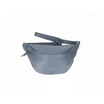 Valódi bőr női oldaltáska kék színben TR247 Cerulean