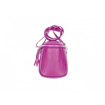 Valódi bőr női válltáska fukszia színben TR207 Fuchsia
