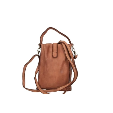 Valódi bőr mobiltartó taupe színben TR227 Taupe