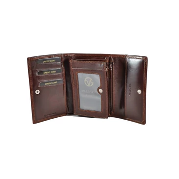 Emporio Valentini bőr női pénztárca 563121 Brown