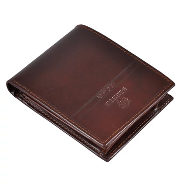 Emporio Valentini férfi bőr pénztárca barna színben 563288 Brown