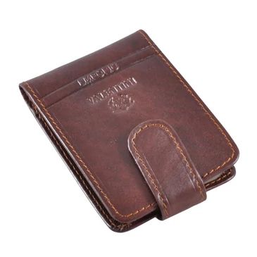 Emporio Valentini valódi bőr kártyatartó 563564 Brown