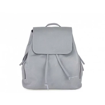 Valódi bőr női hátitáska szürke színben S7068 Grey