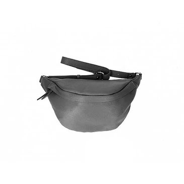 Valódi bőr női oldaltáska sötétszürke színben TR247 DarkGrey