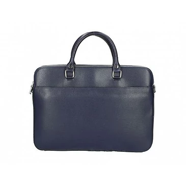 Valódi bőr női üzleti táska C318 BlueNavy