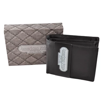 Férfi bőr pénztárca barna színben 72 Brown