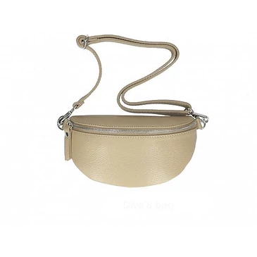 Valódi bőr női Oldaltáska/Övtáska taupe színben TR213 Taupe