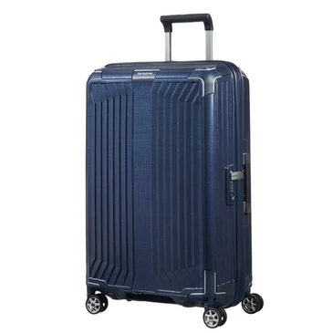 Samsonite Lite-Box Spinner Bőrönd 69 cm DeepBlue 10 év garancia