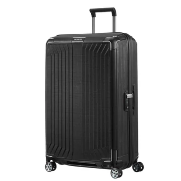Samsonite Lite-Box Spinner Bőrönd 75 cm Black 10 év garancia