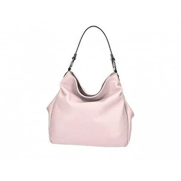 Valódi bőr női válltáska púder színben S7192 PowderPink