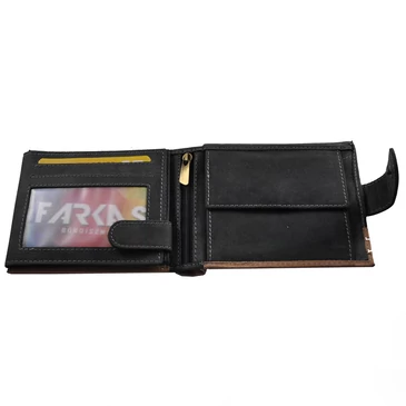 Always Wild férfi bőr pénztárca fekete színben 8664 Black