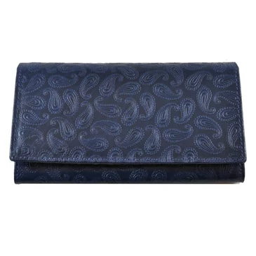 Divatos női bőr pénztárca 8670.4.1 Blue
