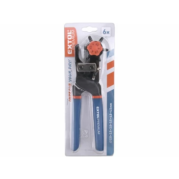 Fém bőrlyukasztó fogó, 2-4,5mm Premium