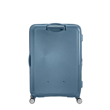 American Tourister Soundbox bővíthető Spinner bőrönd 77 StoneBlue