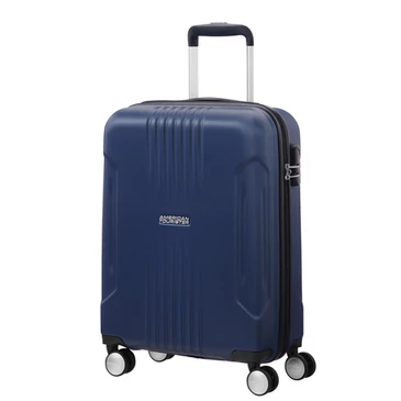 American Tourister Tracklite Spinner Kabinbőrönd 55cm DarkNavy 3 év garancia