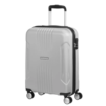 American Tourister Tracklite Spinner Kabinbőrönd 55cm Silver 3 év garancia