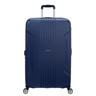 American Tourister Tracklite Spinner Bővíthető Bőrönd 78cm DarkNavy 3 év garancia