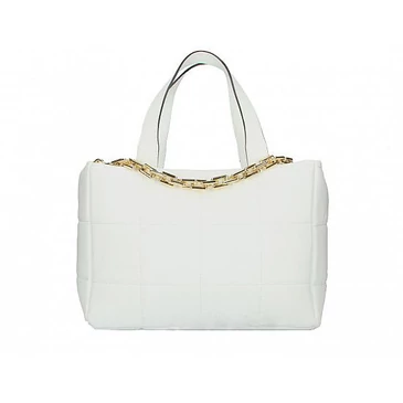 Valódi bőr női Táska Fehér