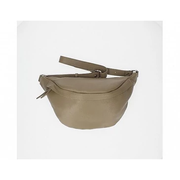 Valódi bőr női oldaltáska sötéttaupe színben TR247 DarkTaupe