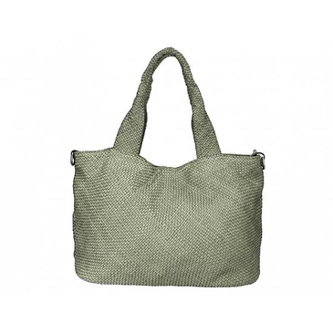 Valódi bőr női válltáska mentazöld színben S7216 GreenMint