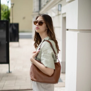 Valódi bőr női táska