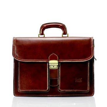 Valódi bőr aktatáska 2 részes