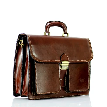 Valódi bőr aktatáska 2 részes