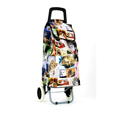 Euroline gurulós bevásárlókocsi CICÁS