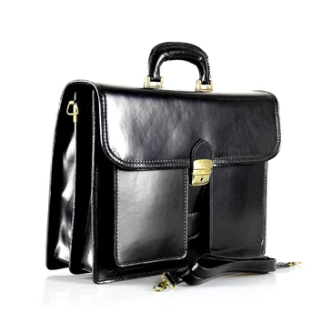 Valódi bőr aktatáska 2 részes 