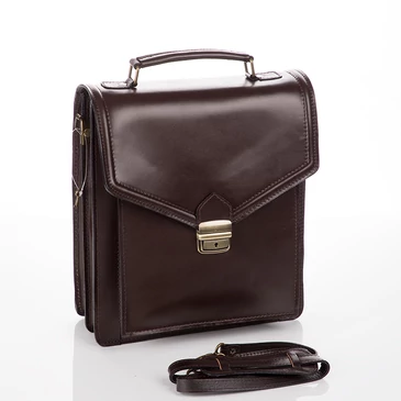 Férfi bőr válltáska 