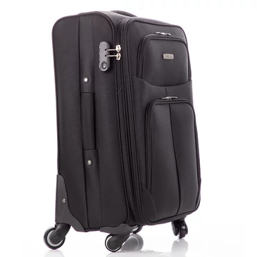 LEONARDO DA VINCI Bőrönd nagy méret fekete