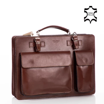 Valódi bőr aktatáska nagy méret